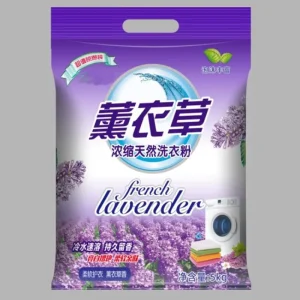 Custom Logo Laundry Detergent Washing Powder Plastic Packing Bag Leakproof Detergent Pouch Reusable Washing Powder Bag