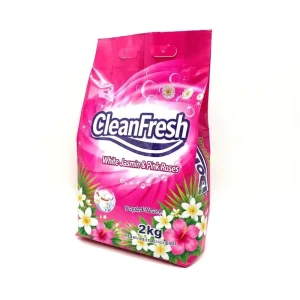 Custom Plastic Laundry Washing Packing Doypack Gusset Detergent Powder Packaging Bag