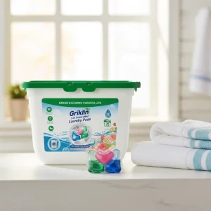 Custom Private Label Best Laundry Detergent Pods Non Biological All in One Laundry Gel Pods Fabric Softener