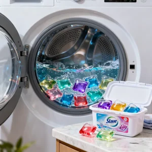 Custom Private Label Washing Capsules Laundry Detergent Pods Washing Clothes Cleaner