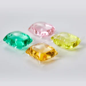 Custom Shape Laundry Washing Liquid Detergent Softener Single Cell with Scented Pods