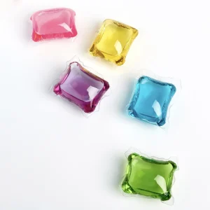 Custom Washing Clothes Concentrated Ecofriendly Biodegradable Liquid Laundry Capsules Detergent Pods