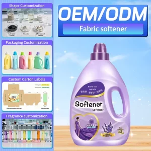 Custom downy Fabric Softener Long Lasting Fragrance Anti Static Laundry Companion OEM Soft Care Solution Cleaning Products