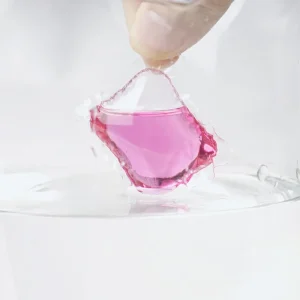 Customized Formula Eco Efficient 15 Grams Liquid Concentrated Laundry Pods All in One Disposable Laundry Soap Capsules