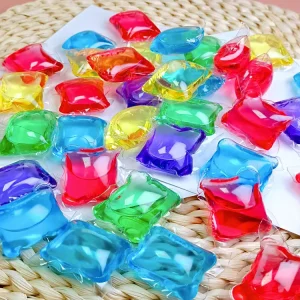 Customized Labels Household Product 3 in 1 Detergent Pods Laundry Deep Cleaning Washing Capsules