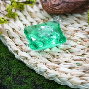 Customized One Cell Eco Friendly Disposable Laundry Detergent Gel Beads for Apparel Environmentally Friendly Pods