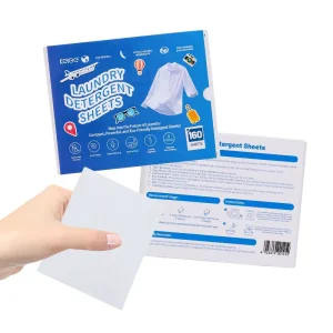 Customized Washing Sheets Detergent Laundry Sheets Plant Extract Laundry Detergent Sheets