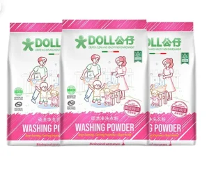 DOLL Brand Washing Powder for Apparel Portable 850g Removes Stains Sterilizes Lasting Fresh Fragrance