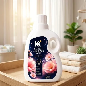 Deep Cleaning Laundry Detergent Liquid Multi Color Bottled Clothes Washing Liquid for Household Daily Use