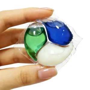 Deep Cleaning Power Washing Capsules 3 in 1 Eco Friendly High Performance Formula Laundry Detergent Pods for Baby Clothes