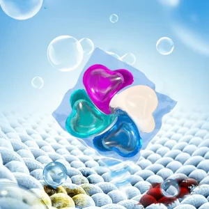 Detergent Washing Capsules Beads Liquid Capsule Pod Gel Scent Powder Booster Soap Fragrance Laundry Pods 4 in 1