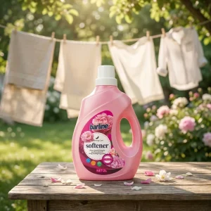 Disposable Apparel Fabric Softener Eco Friendly Liquid with Ros Fragrance & Lasting Scent ODM OEM