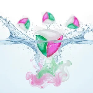 Disposable Eco Friendly 3 in 1 Laundry Scent Beads Capsules Anti Bacterial Softening for Apparel Sensitive Skin Safe Detergent