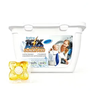 Disposable Eco-Friendly Biodegradable Laundry Pods for Apparel Low Residue Water-Soluble Floral Fruity Fragrance