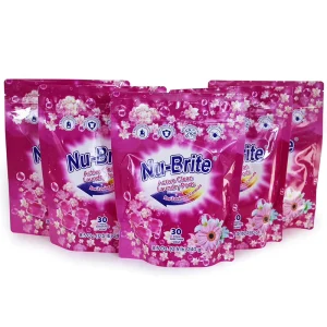 Disposable Eco Friendly Liquid Capsule Washing Pods for Clothes and Apparel