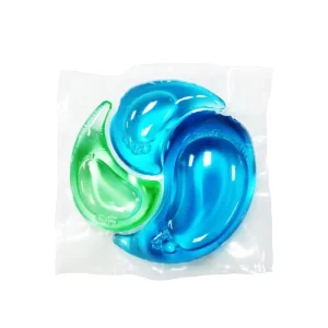 Disposable Eco-Friendly Liquid Laundry Detergent Pods Water Soluble Capsules for Automatic Machine Washing