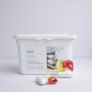 Disposable Laundry Pods Mild Formula Natural Liquid and Powder Detergent for Apparel