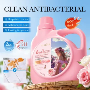 EM Sadoer Antibacterial Laundry Detergent for Deep Stain Remover and Color Protection with Refreshing Fragrance 2kg