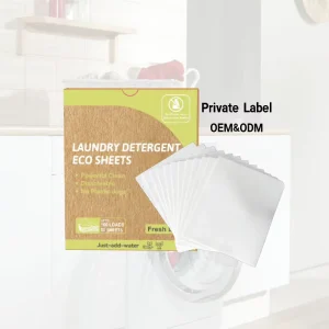 Eco Friendly 11*7cm Laundry Detergent Strips