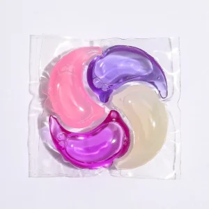 Eco Friendly 12g Laundry Pods 4 in 1 Perfume Scented Long Lasting Freshness Fast Dissolve Anti Allergy Deep Clean Capsules