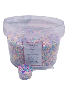 Eco Friendly 2.6kg Long Lasting Laundry Scent Booster Fabric Care Fragrance Bead Softener Pellets Mixed Fruit Flavor