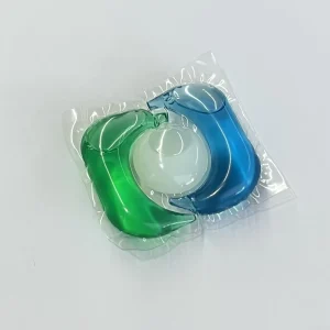 Eco Friendly 3 in 1 3 Chamber Laundry Pods Disposable Water Dissolve Apparels Detergent