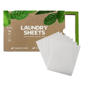 Eco Friendly Biodegradable Pure Natural Plant Laundry Detergent Sheets Disposable Apparel Detergent Strips Eco Friendly