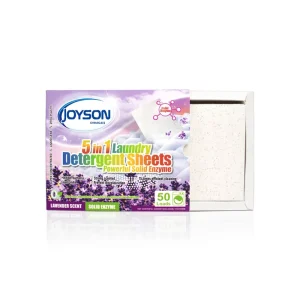 Eco Friendly Biodegradable Washing Powder Paper Laundry Sheets for Baby