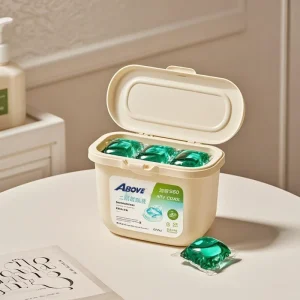 Eco Friendly Condense Laundry Detergent Capsules Pods Long Lasting Fragrance Color Protector Deep Clean Apparel