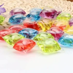 Eco Friendly Disposable Clothes Wash Capsule Laundry Detergent Pods and Soap Powder Beads for Apparel Use