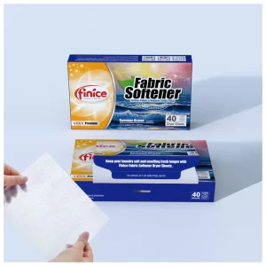 Eco Friendly Disposable Fabric Softener Sheets for Apparel Soft & Scented