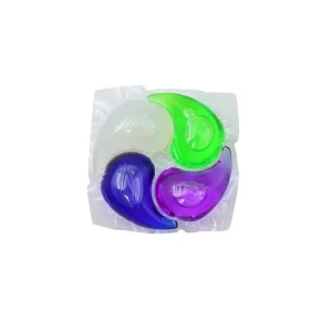 Eco Friendly Disposable Laundry Detergent Pod with Floral Scent Booster and Mite Color Protection for Automatic Machine Washing