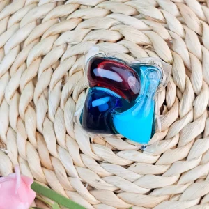 Eco-Friendly Disposable Rainbow Fairy Capsules Gel Wash Pods Liquid Laundry Detergent Dispenser for Apparel Cleaning