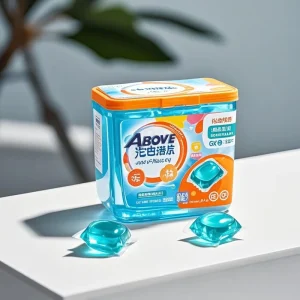 Eco Friendly Efficient Cleaning Perfume Capsule Detergent Pods Long Lasting Fragrance Color Protector Support