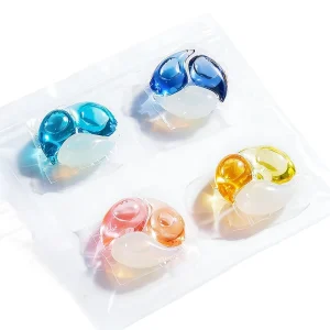 Eco Friendly Gentle High Efficiency Laundry Detergent Soap Pacs Capsules Laundry Pods