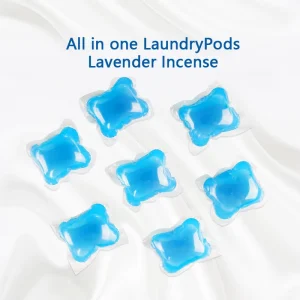 Eco Friendly High Concentrated Laundry Detergent Pods Deep Clean Strong Scent Softening Disposable Capsules