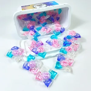 Eco Friendly Laundry Booster Beads Stain Removal Laundry Detergent Pods 5 in 1