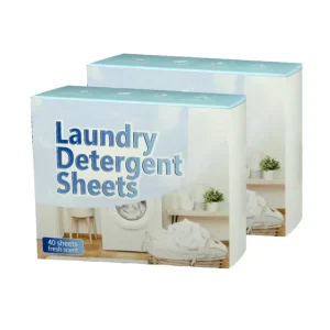 Eco Friendly Laundry Cleaning Supplier Custom Logo Lavender Scent Enzyme Laundry Paper Strip Washing Detergent Sheets