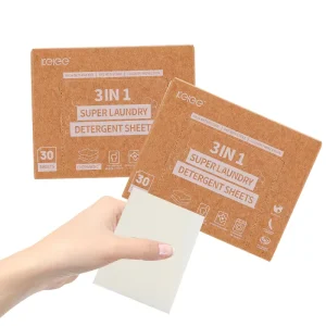Eco Friendly Laundry Detergent Sheets Natural Laundry Sheet Plant Extract Laundry Detergent Sheets