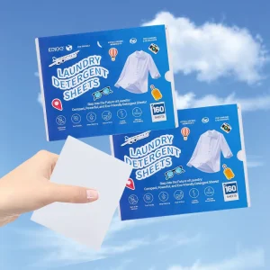 Eco Friendly Laundry Detergent Sheets Paper Washing Laundry Sheets Laundry Detergent Tablets