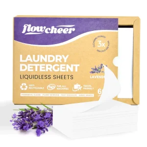 Eco Friendly Laundry Sheets Biodegradable Natural Long Lasting Fragrance Deep Cleaning Laundry Detergent Sheets Washing Strips