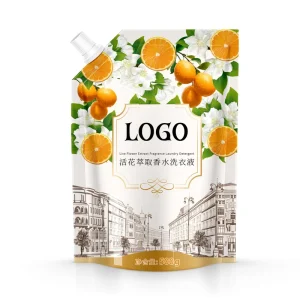 Eco Friendly Lemon Scent Liquid Laundry Detergent for Deep Cleaning Stains & Odors for Machine & Hand Washing