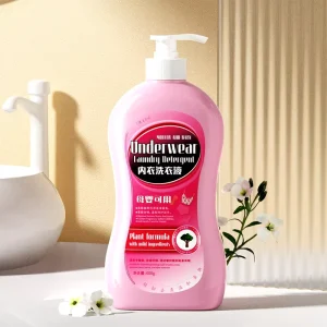 Eco Friendly Lingerie & Underwear Laundry Liquid Detergent with Above 80% Active Ingredients
