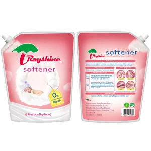 Eco Friendly Liquid Fabric Laundry Softener Rose Fragrance 15-30% Active Ingredients for Apparel 2KG Plastic Barrel
