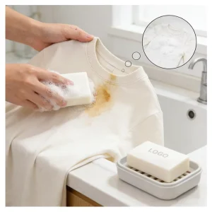 Eco-Friendly Solid Laundry Soap Bar Powerful Stain Removal Rich Foam OEM ODM Custom Private Label