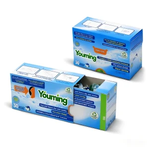 Eco Friendly Sustainable Packaging 4 1 Laundry Detergent Pods High Efficiency Anti Bacterial Softening Remove Odor Anti Mite