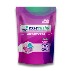Eco Friendly Tough Stain Removal All in 1 Water Soluble Detergent Pods Gel Laundry Capsules Laundry Pacs