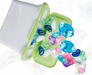 Eco Friendly Water Soluble Film Laundry Detergent Capsule Laundry Gel Pods