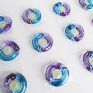 Eco friendly 5 in 1 Laundry Detergent Pods 8g Water Soluble Laundry Capsules High Quality Washing Pods