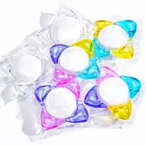 Eco friendly 5in1 Laundry Pods 30 Count Superior Cleaning Power Stain Remover Lavender Vanilla Scent Apparel ISO9001 Certified